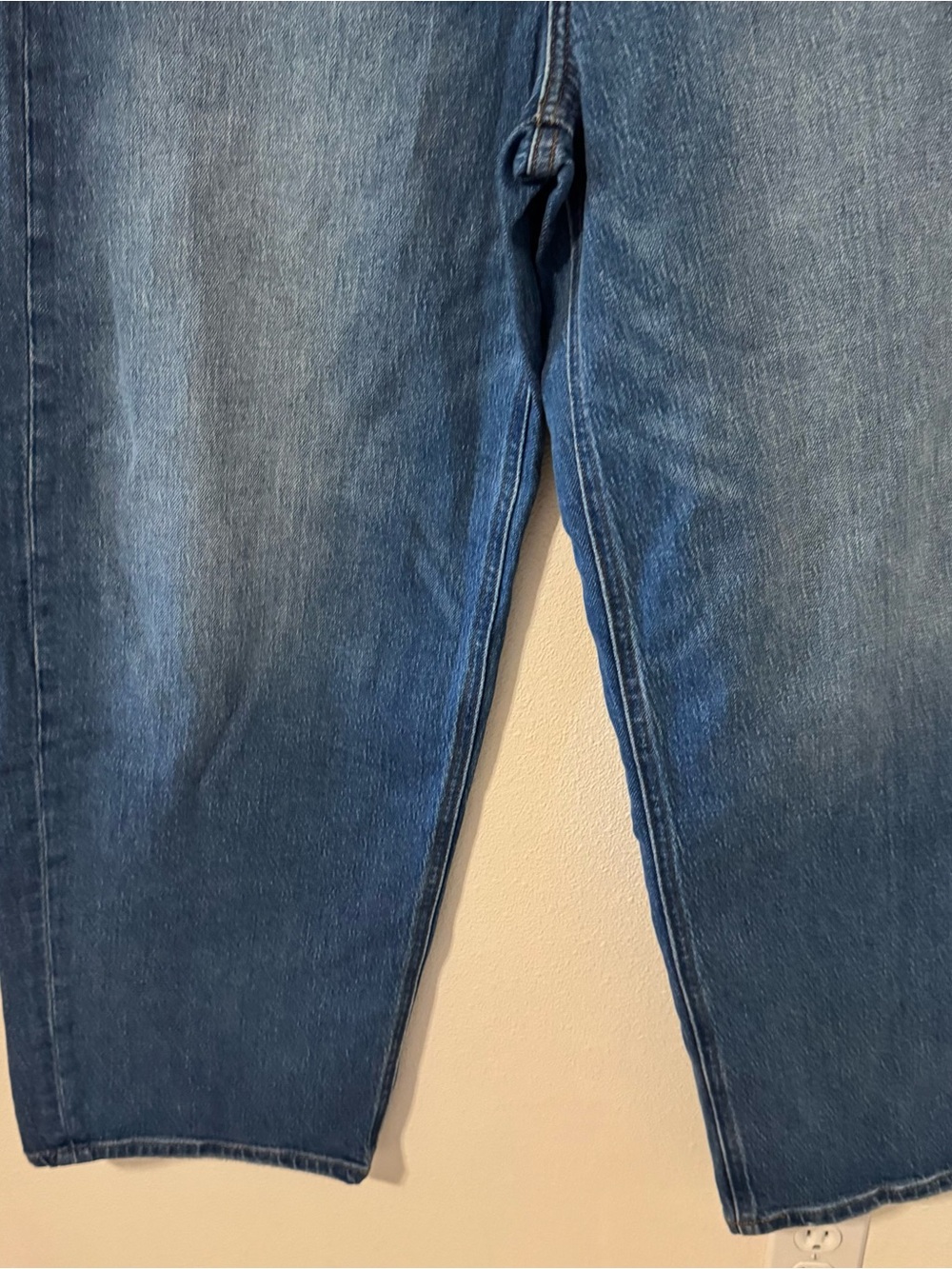 Quince Bella Stretch Barrel Jeans Atlantic Blue Stretch Organic Cotton 2025-31 - Picture 5 of 9